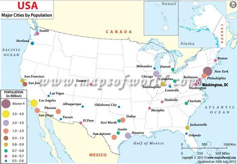 north america most populated cities.